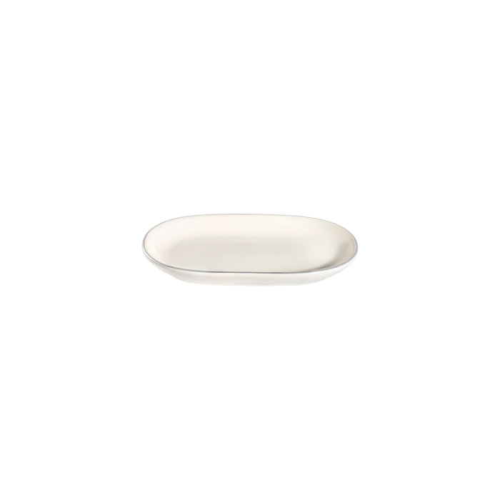 Hermia Platin Yaldız Bonsai 53 YTKM - Juego de cena de porcelana 53 piezas